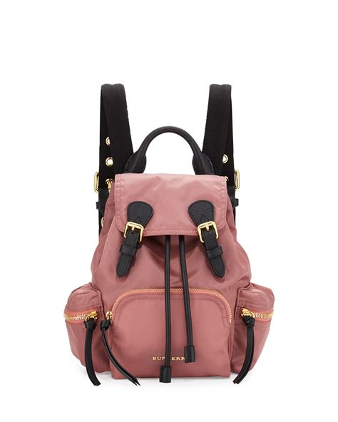 burberry pink backpack|burberry rucksack small nylon backpack.